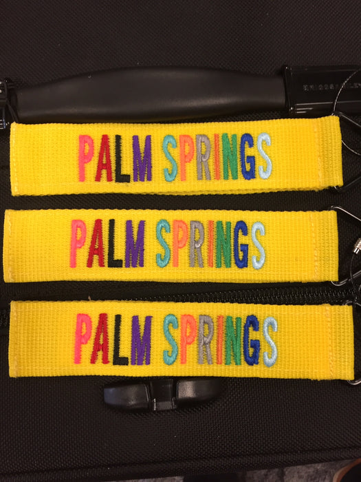 Palm Springs · Small Luggage Tag